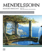 Allegro Brillant, Op. 92 piano sheet music cover